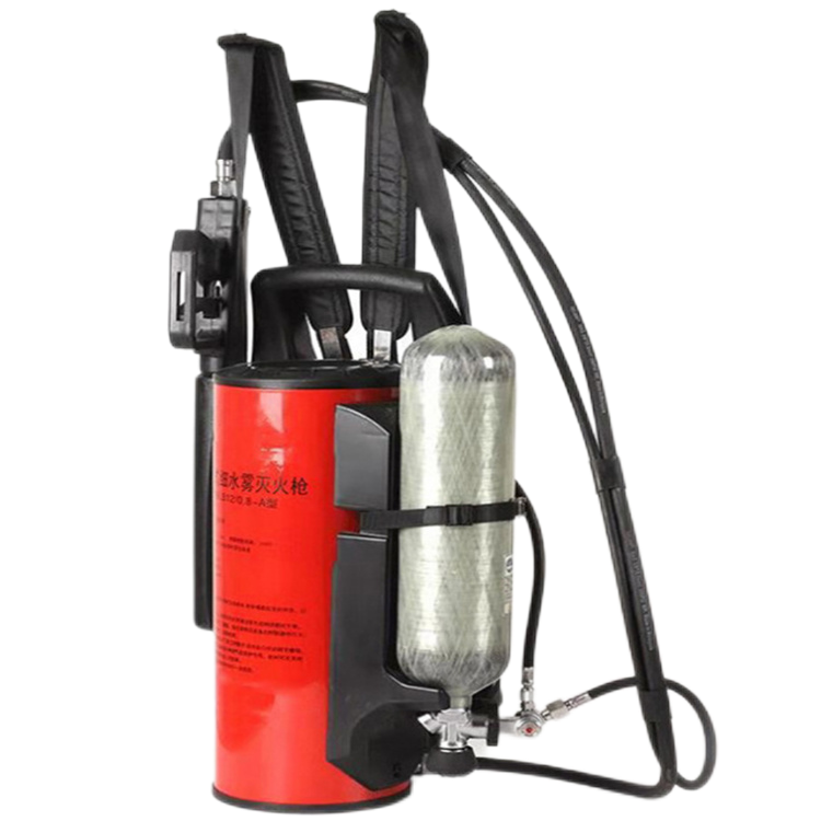 <b>背负式细水雾灭火装置</b> <b>背负式细水雾灭火装置</b>